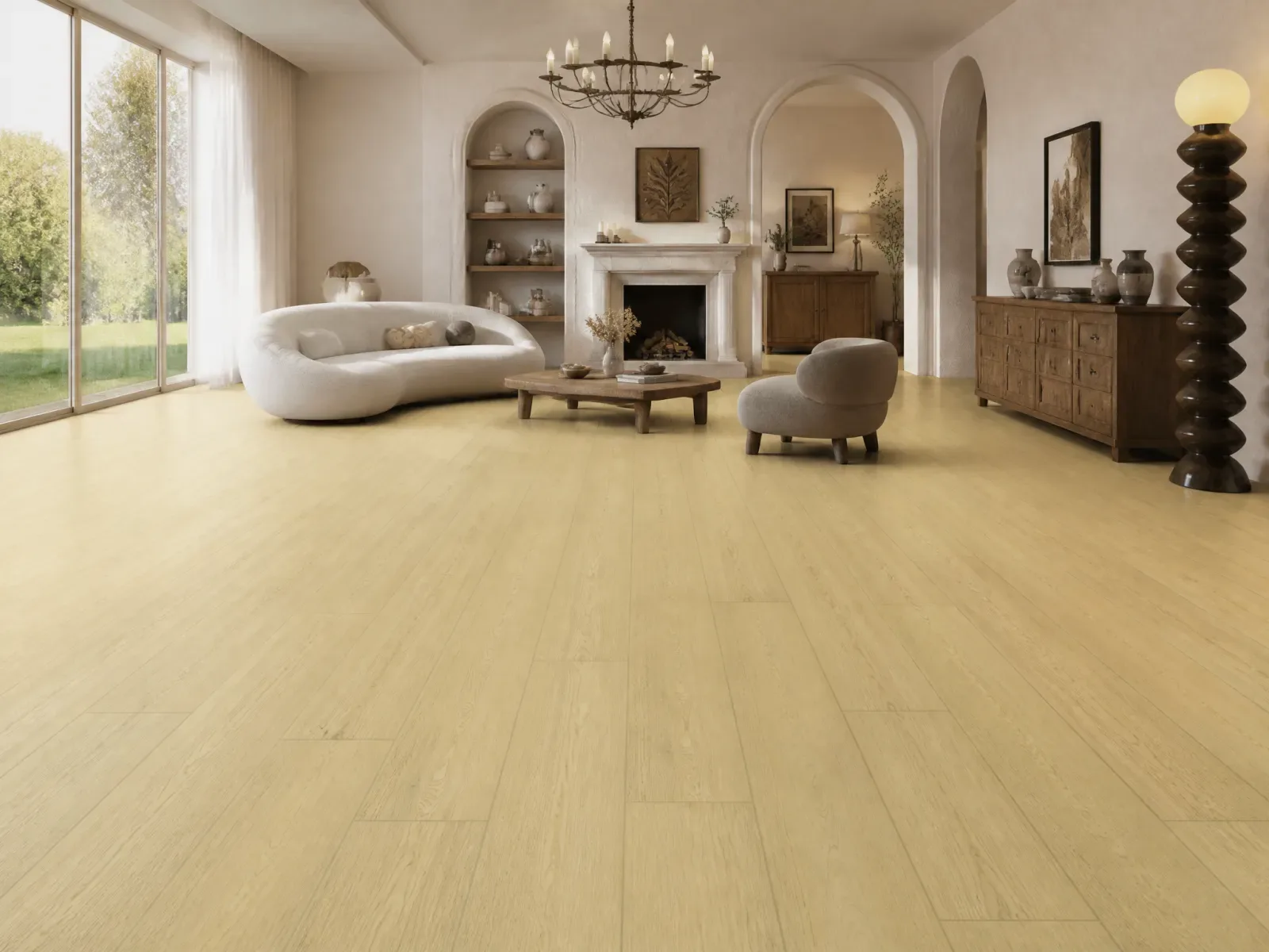 Sable Oak Everline flooring in a living room