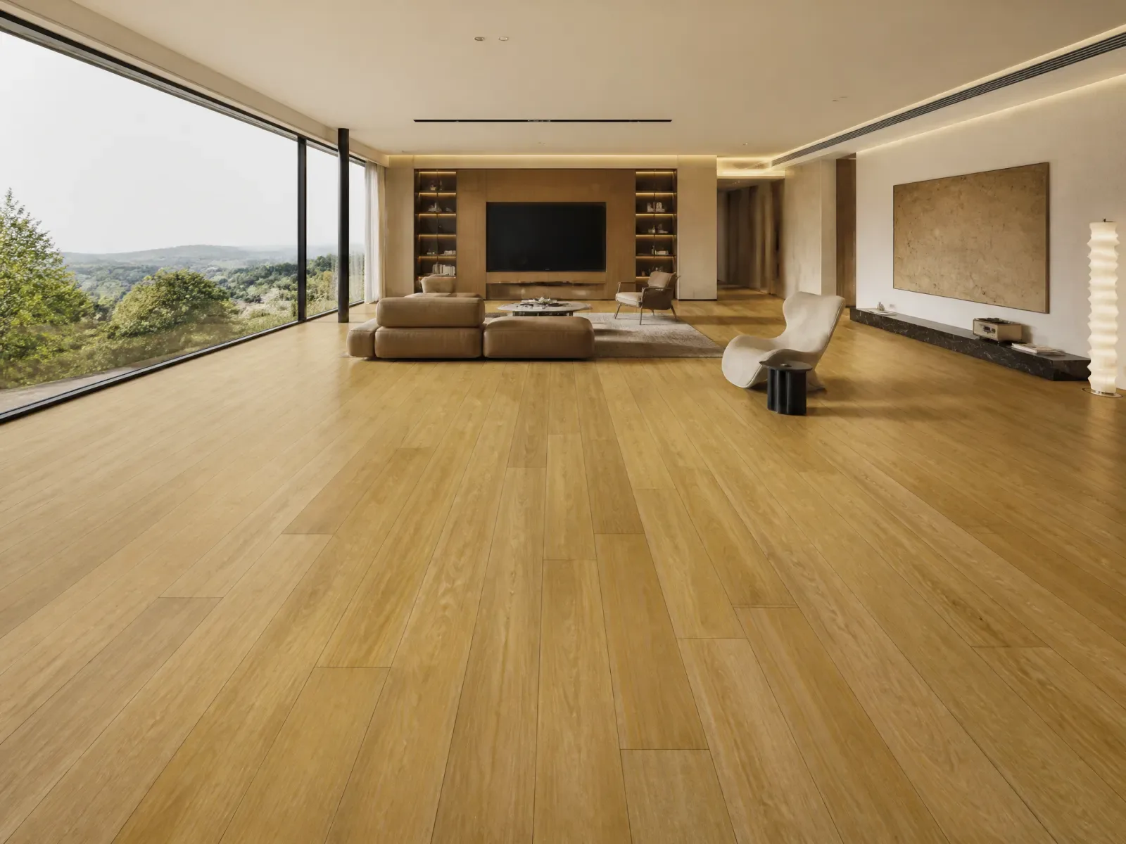 Pure Blackbutt Pioneer flooring in a living room
