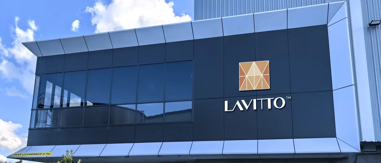 LAVITTO office and showroom at Bankstown Aerodrome